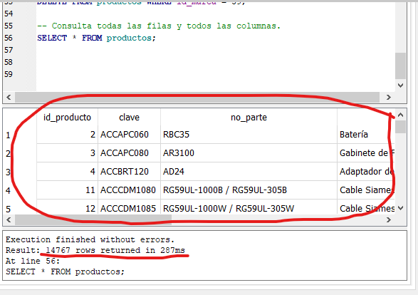 Sql Básico Consultar Los Datos De Una Tabla Scyasig 1269