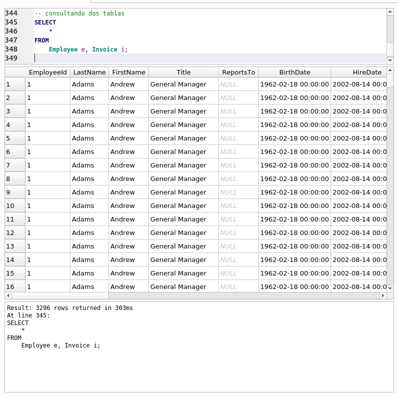 Sql Básico Consultar Varias Tablas Cross Join Scyasig 6963